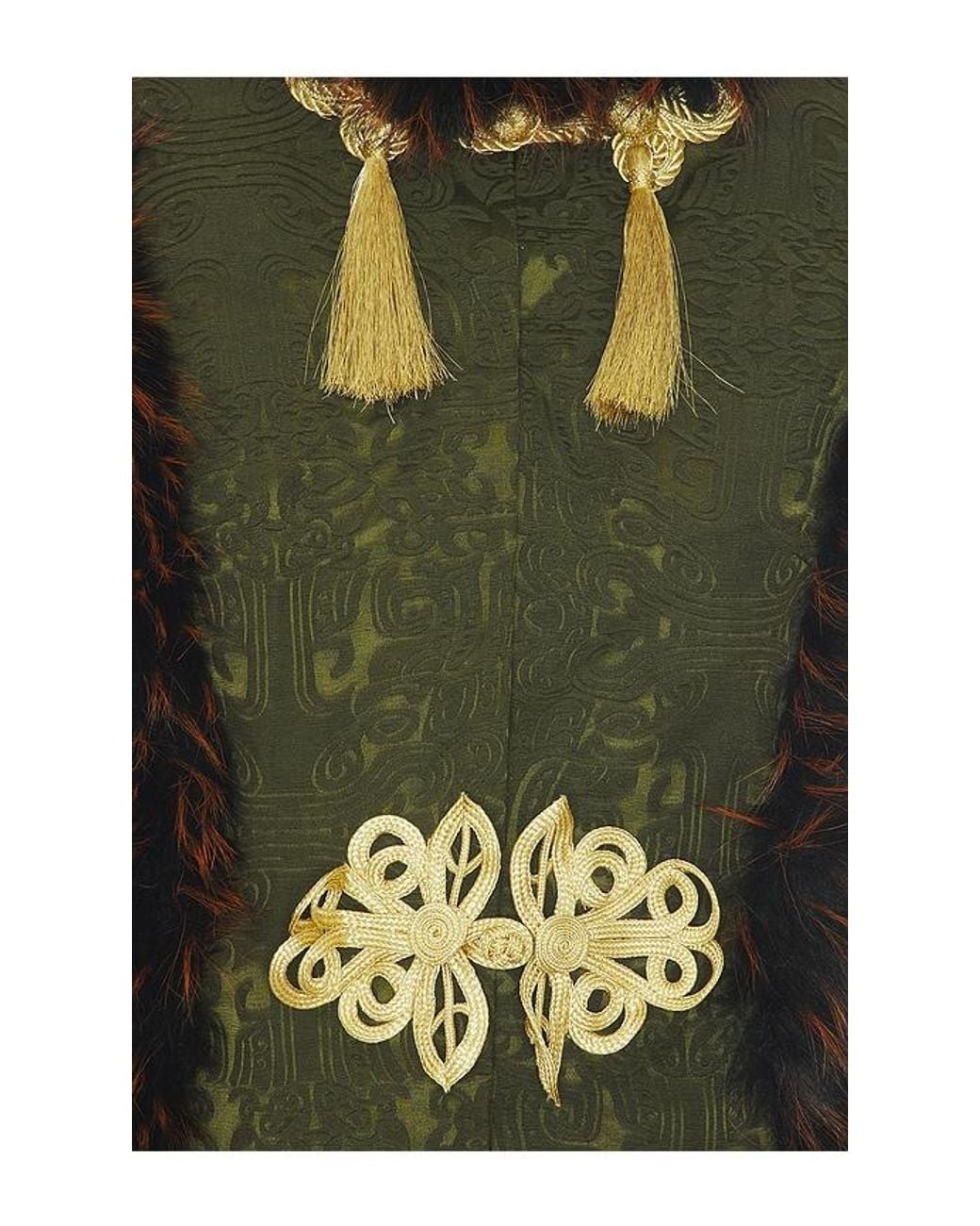 Kim Shui Green Chi Brocade Jacket