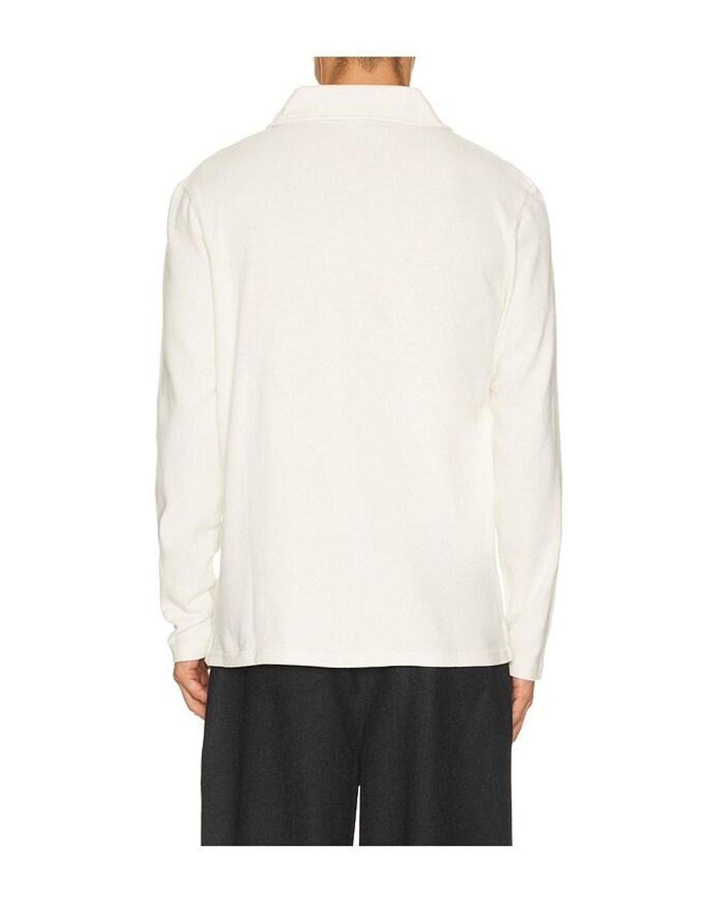 PAIGE White Hammond Polo for men