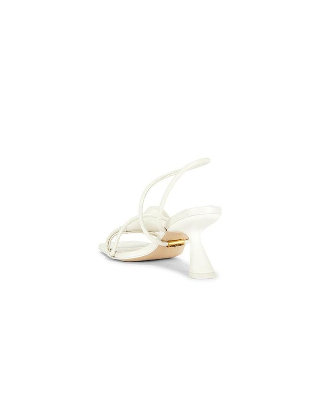 Cult Gaia White Ria Sandal