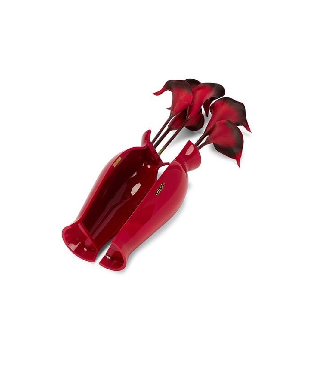 Cult Gaia Red Florence Clutch