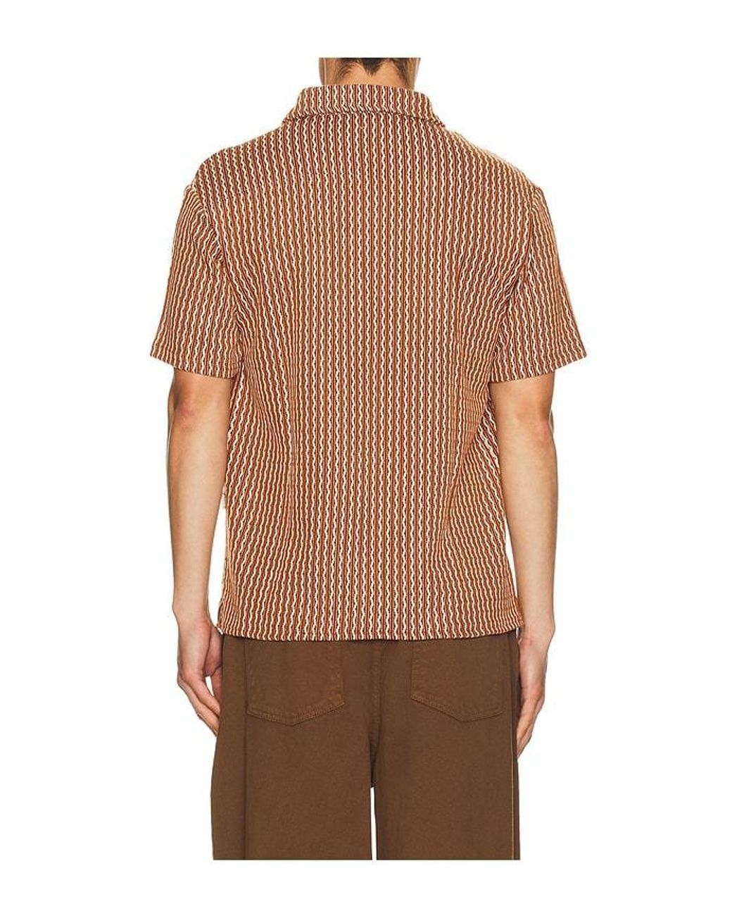BOUND Polohemd in Brown für Herren