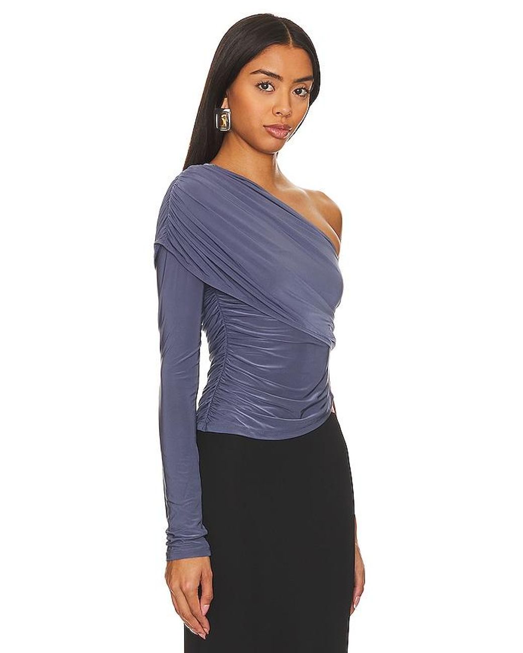 Lovers + Friends Blue Jaya Top