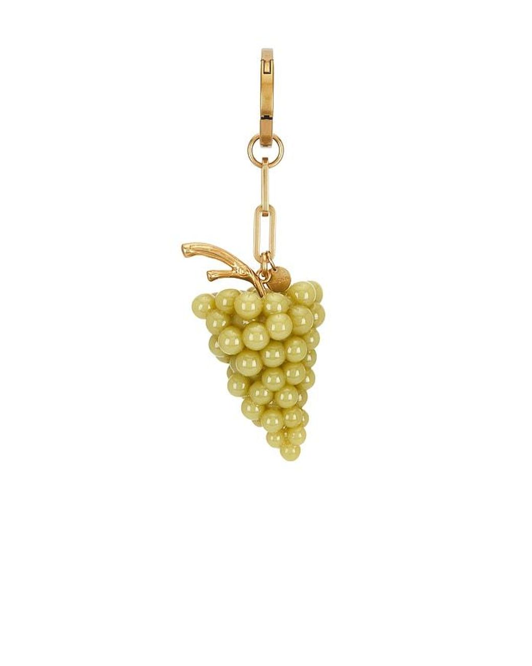 Cult Gaia Green Grape Bag Charm