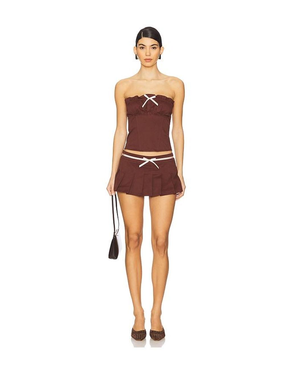Amelie Teje Brown Pamela Skort