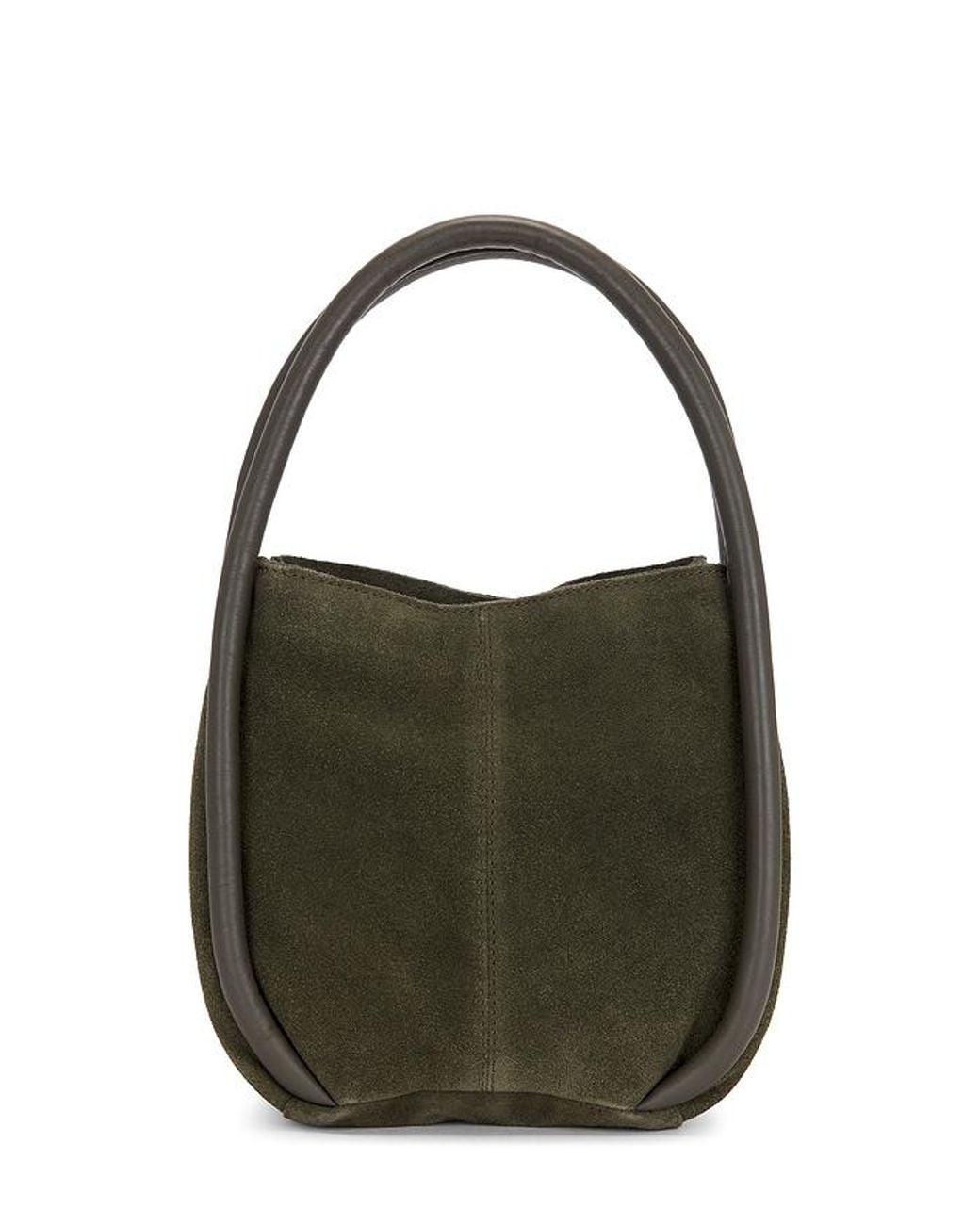 Free People Green Barlow Bucket Bag