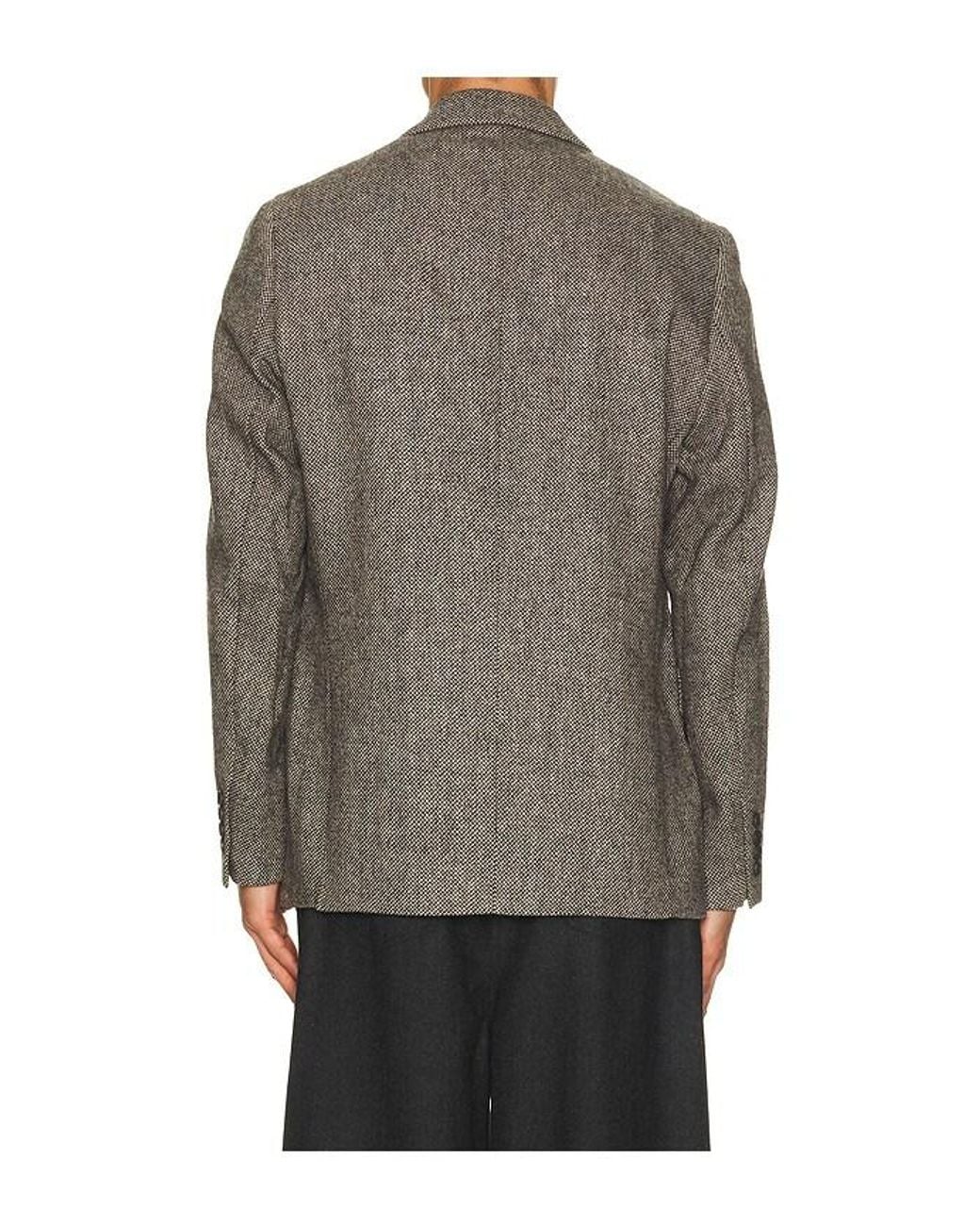 Percival Gray Wilde Birdseye Regular Blazer for men