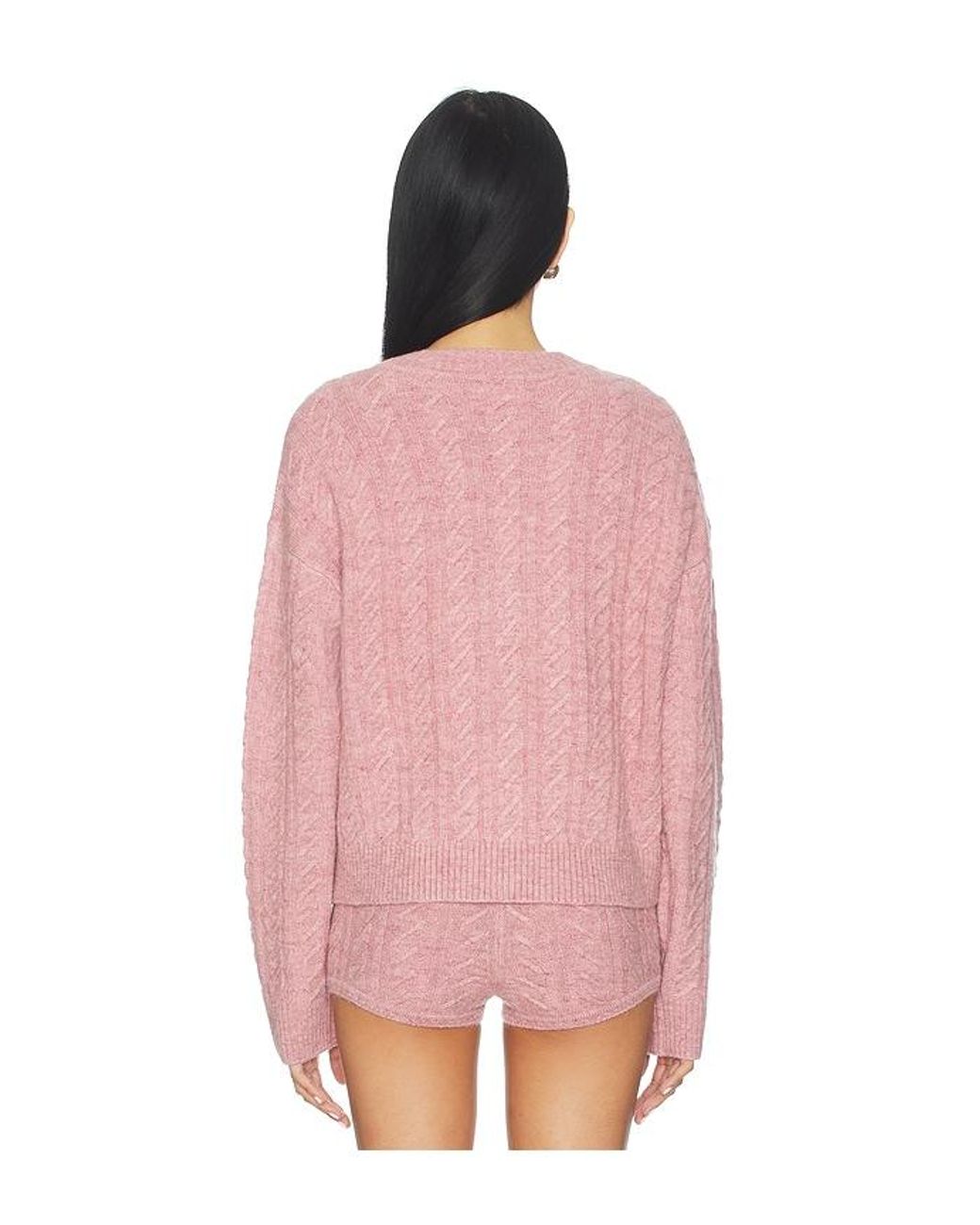 Lovers + Friends Pink Juliee Cardigan