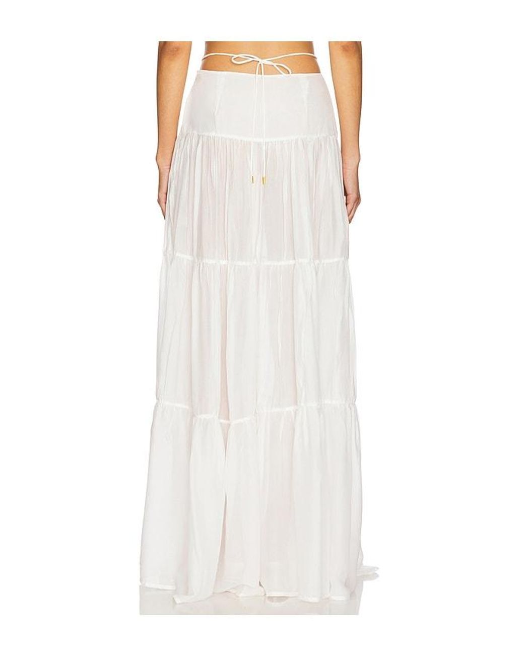Cin Cin White Song Orchid Skirt