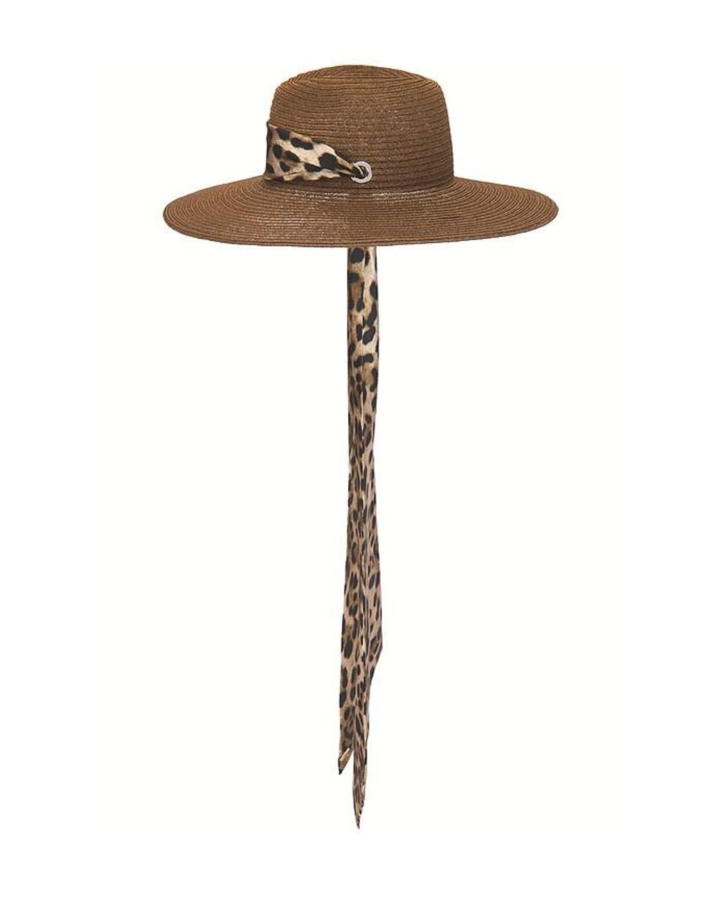 Sombrero De Ala Ancha Cassidy En Talla Eugenia Kim de color Brown