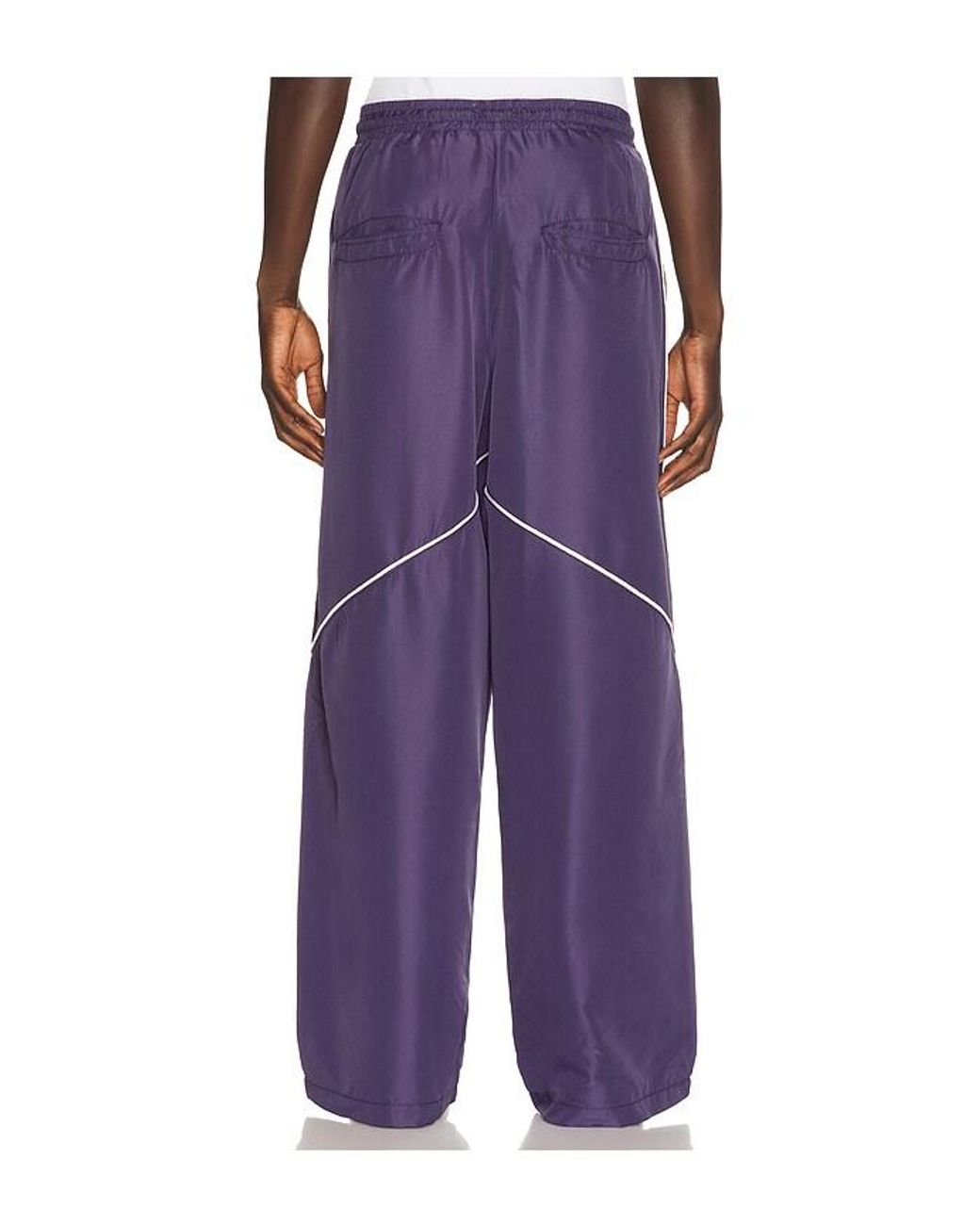Honor The Gift Purple Honeycomb Ripstop Track Pant for men