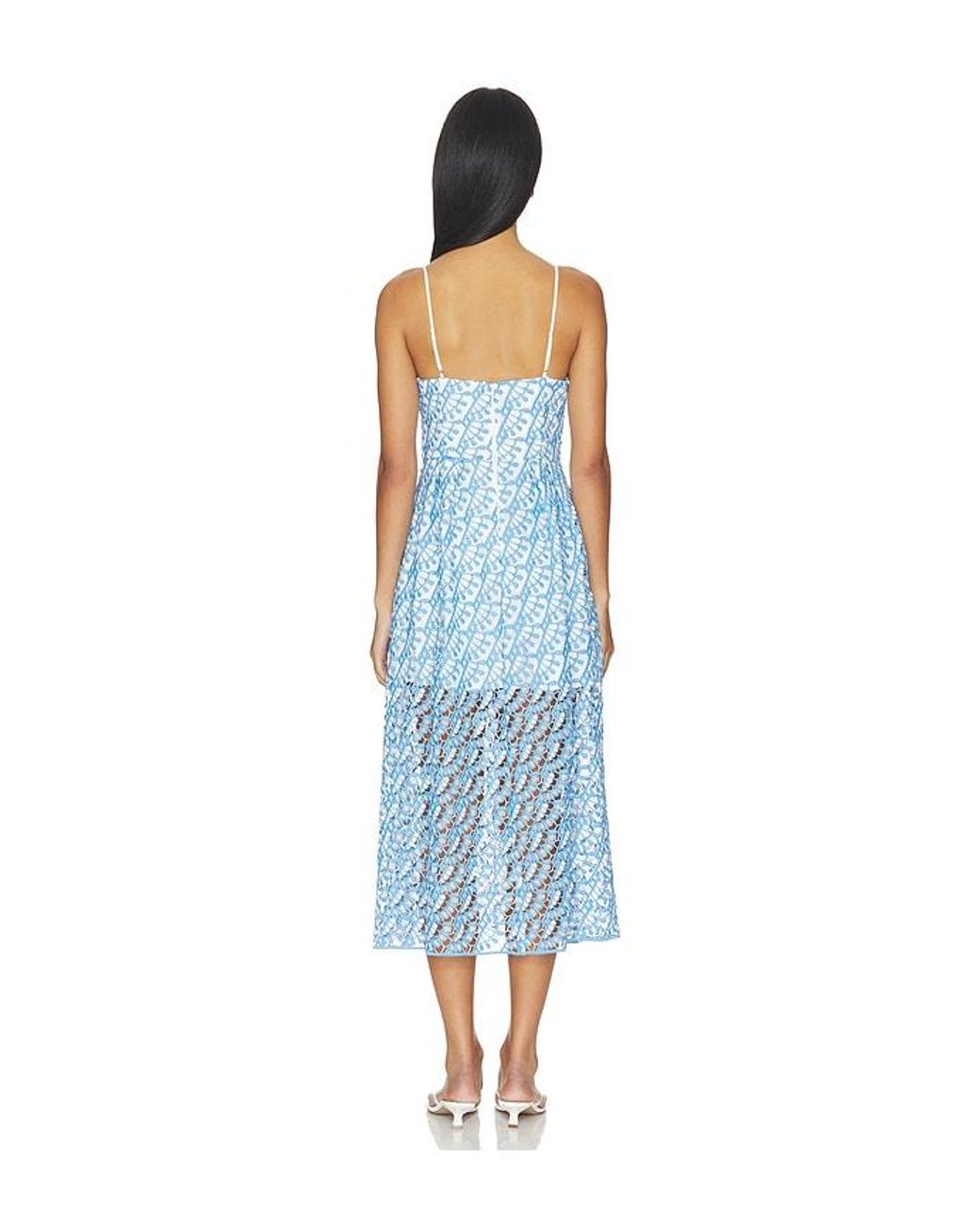 MILLY Blue Kleid Hazel