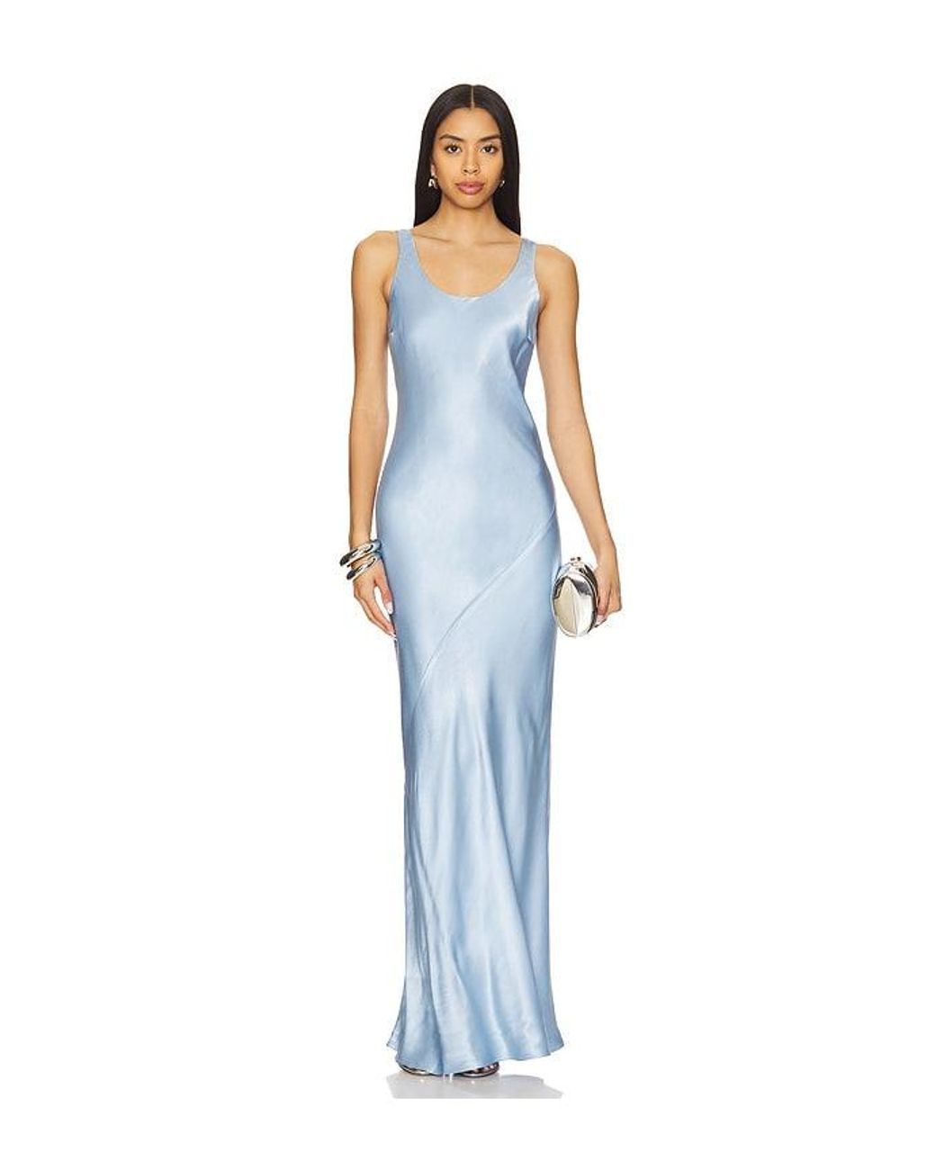 Line & Dot Blue Adelyn Dress