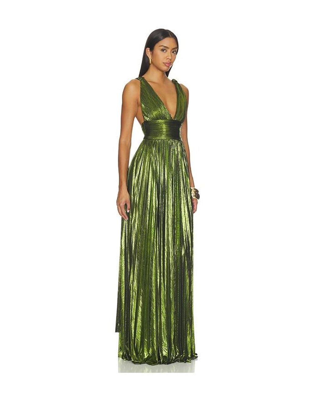 retroféte Green Perindo Dress
