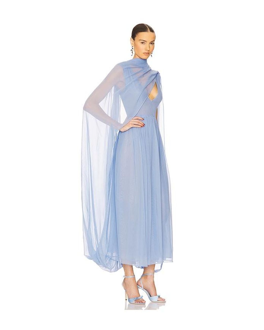 Helsa Blue The Sabine Dress