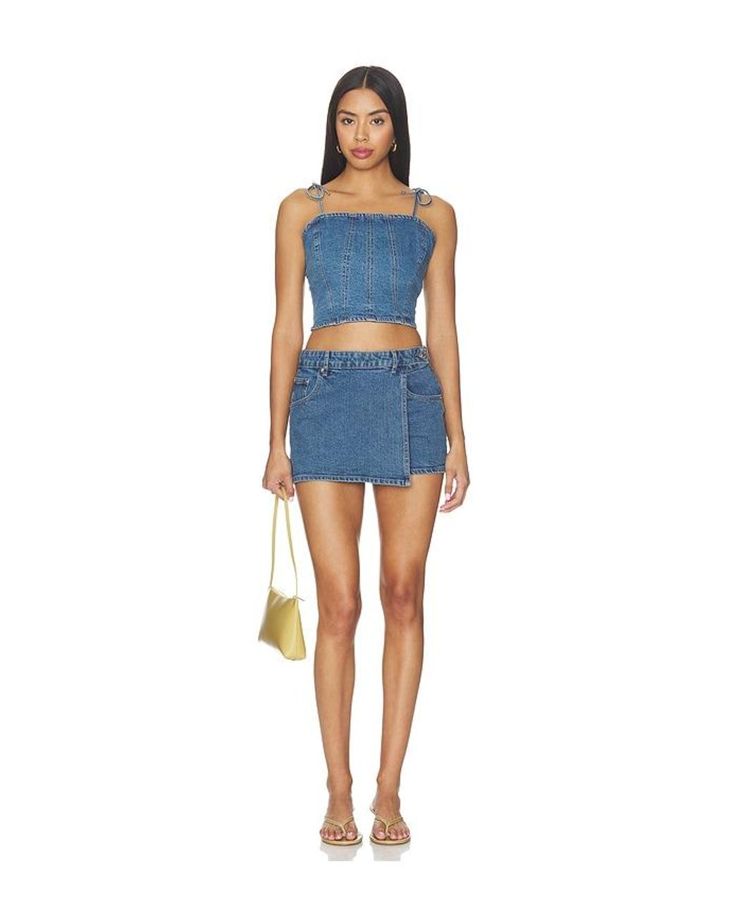 Steve Madden Blue Meaghan Top