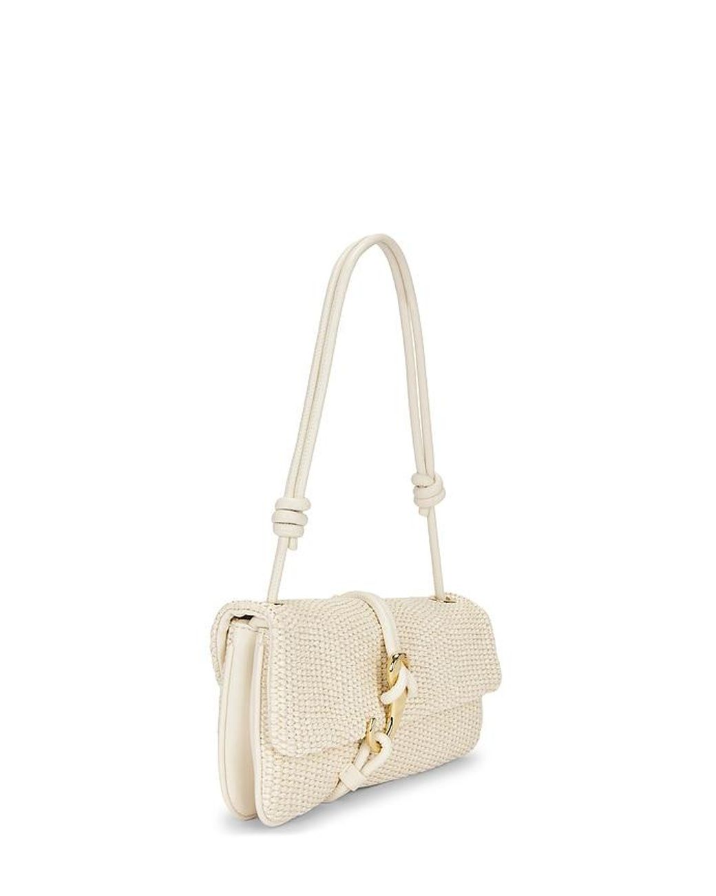 Dolce Vita Natural Raffia Baguette Bag