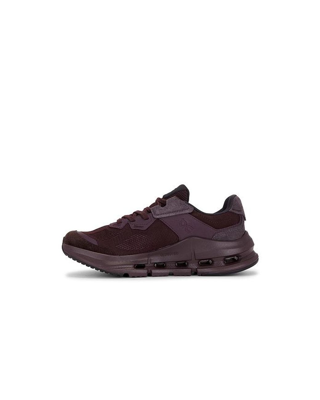 On Shoes Brown Cloudnova Rift Sneaker