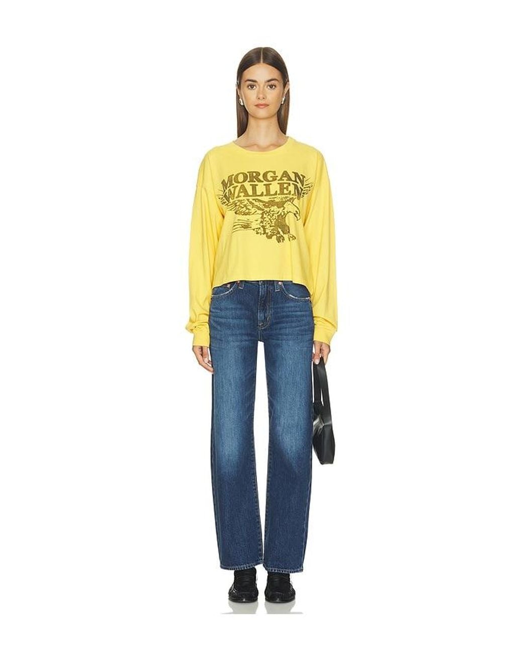 Daydreamer Yellow Morgan Wallen Eagle Meet & Greet Long Sleeve Top