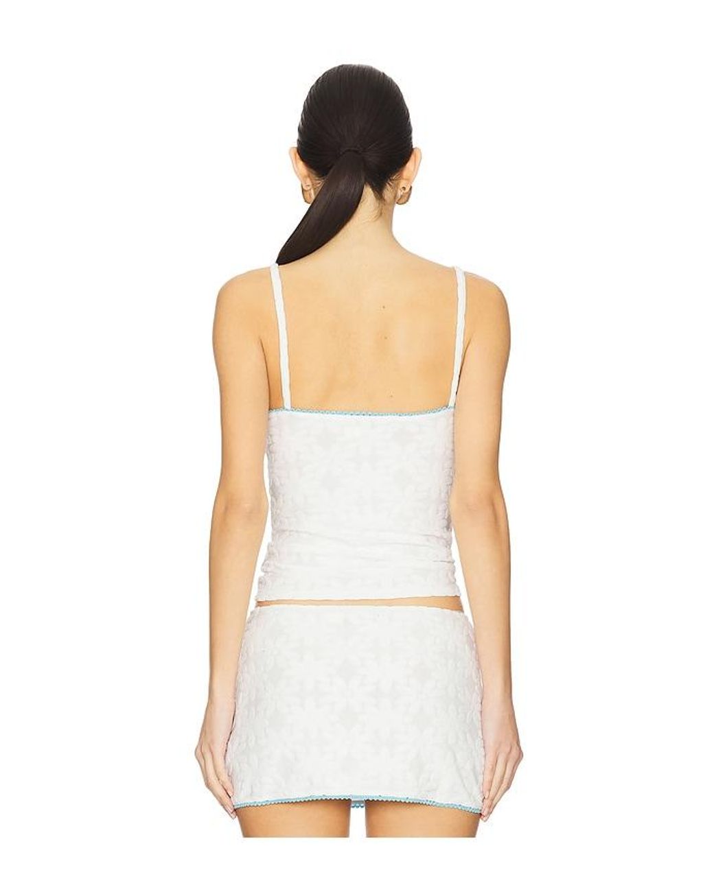 Tyler McGillivary White Colette Tank Top