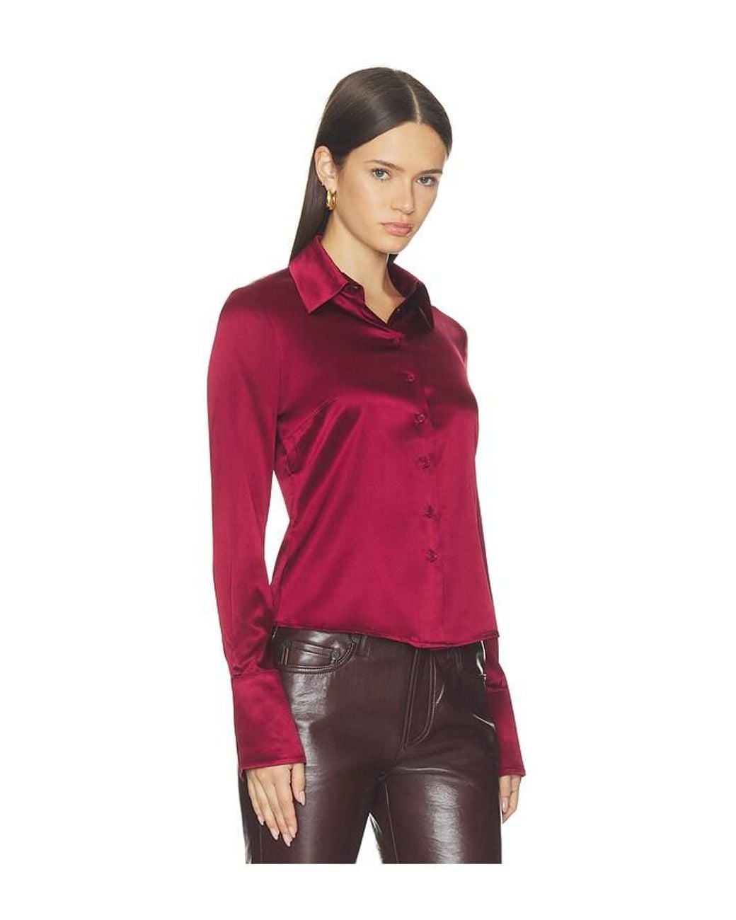 Nicholas Red Paloma Top