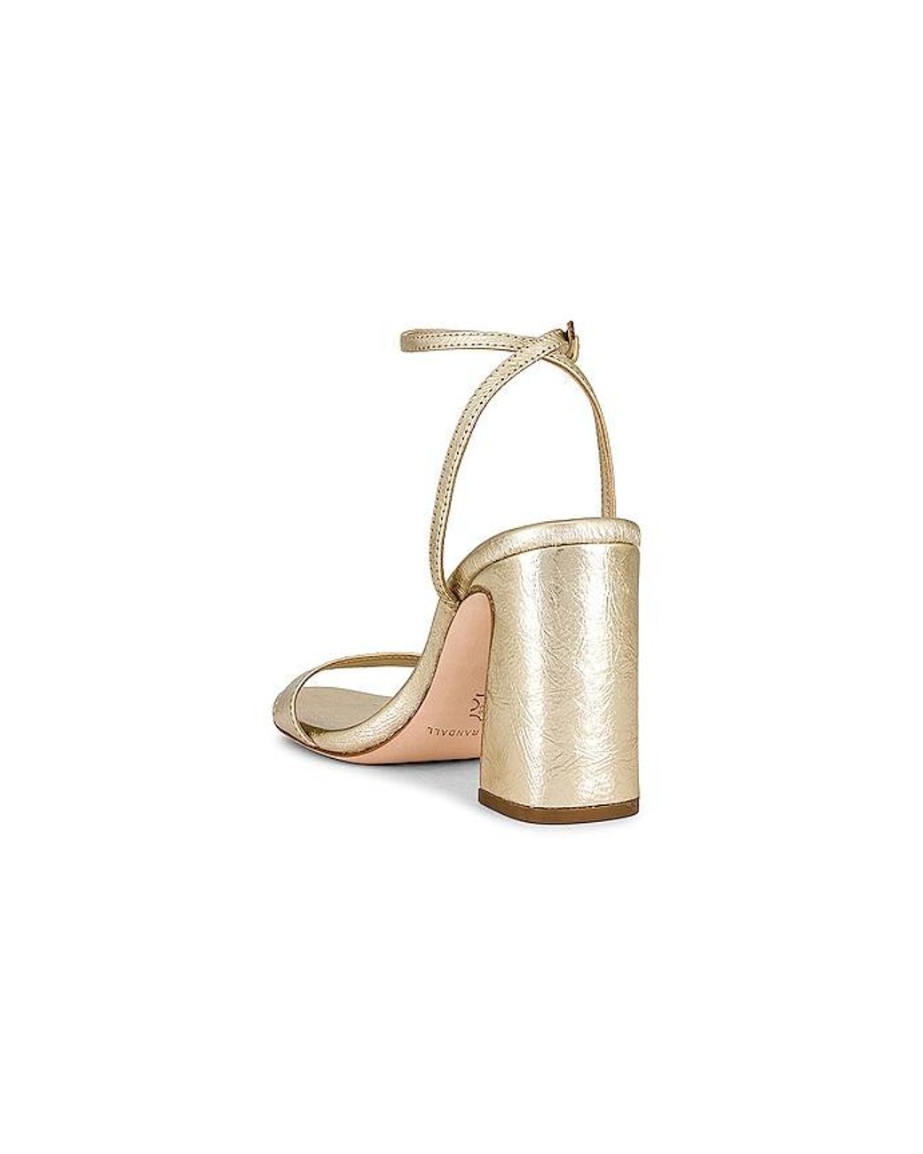 Loeffler Randall White Malia Heeled Sandal