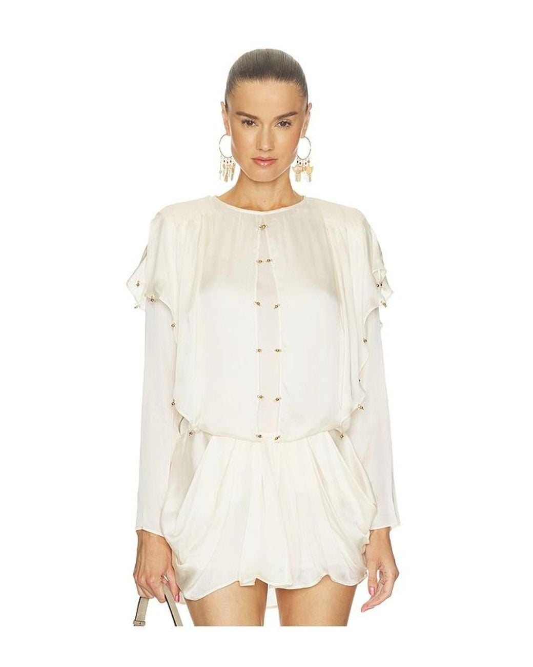Isabel Marant White Blissa Dress
