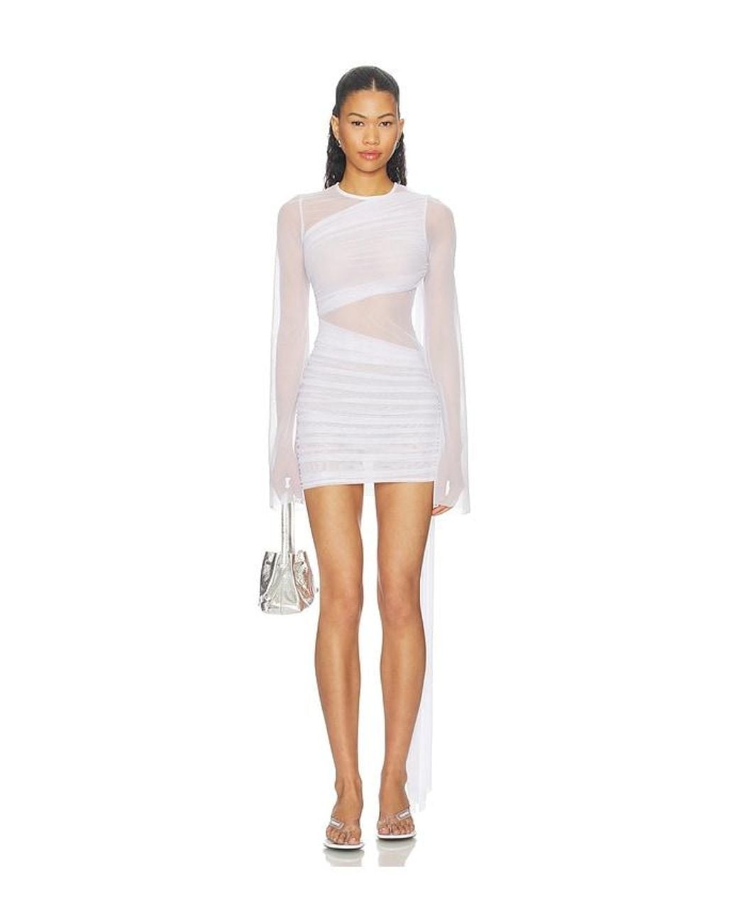 Bananhot White Marissa Mini Dress
