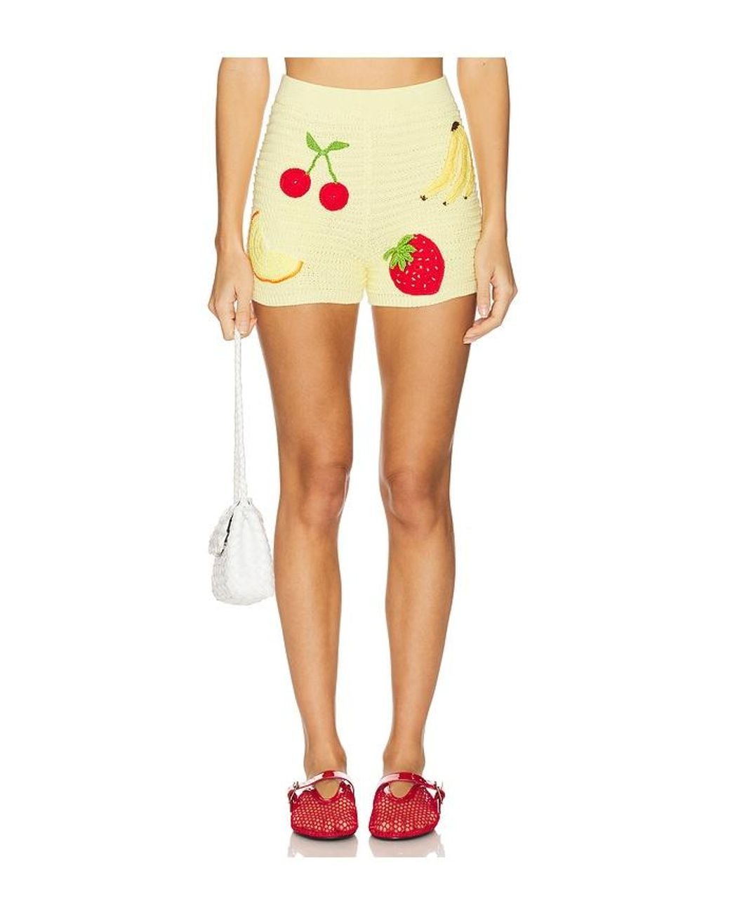 CAPITTANA Yellow Sasha Short
