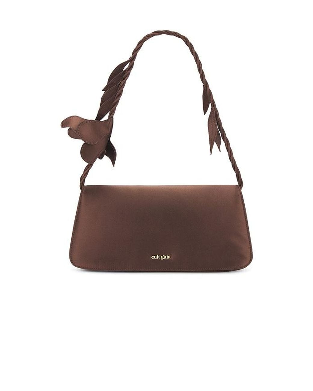 Cult Gaia Brown Cosette Shoulder Bag