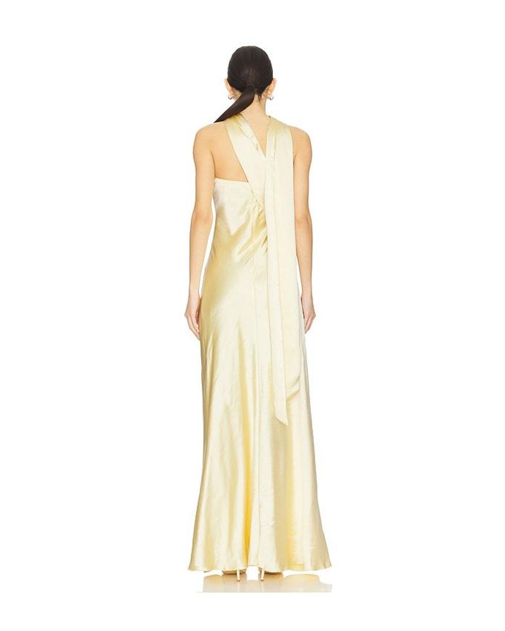 Misha White Lilia Gown