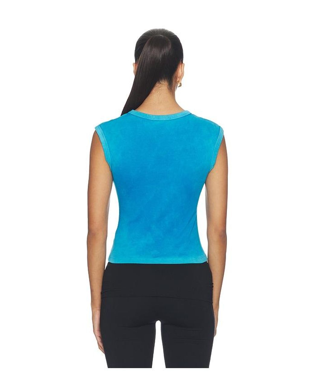 Cotton Citizen Blue The Seoul Muscle Tee