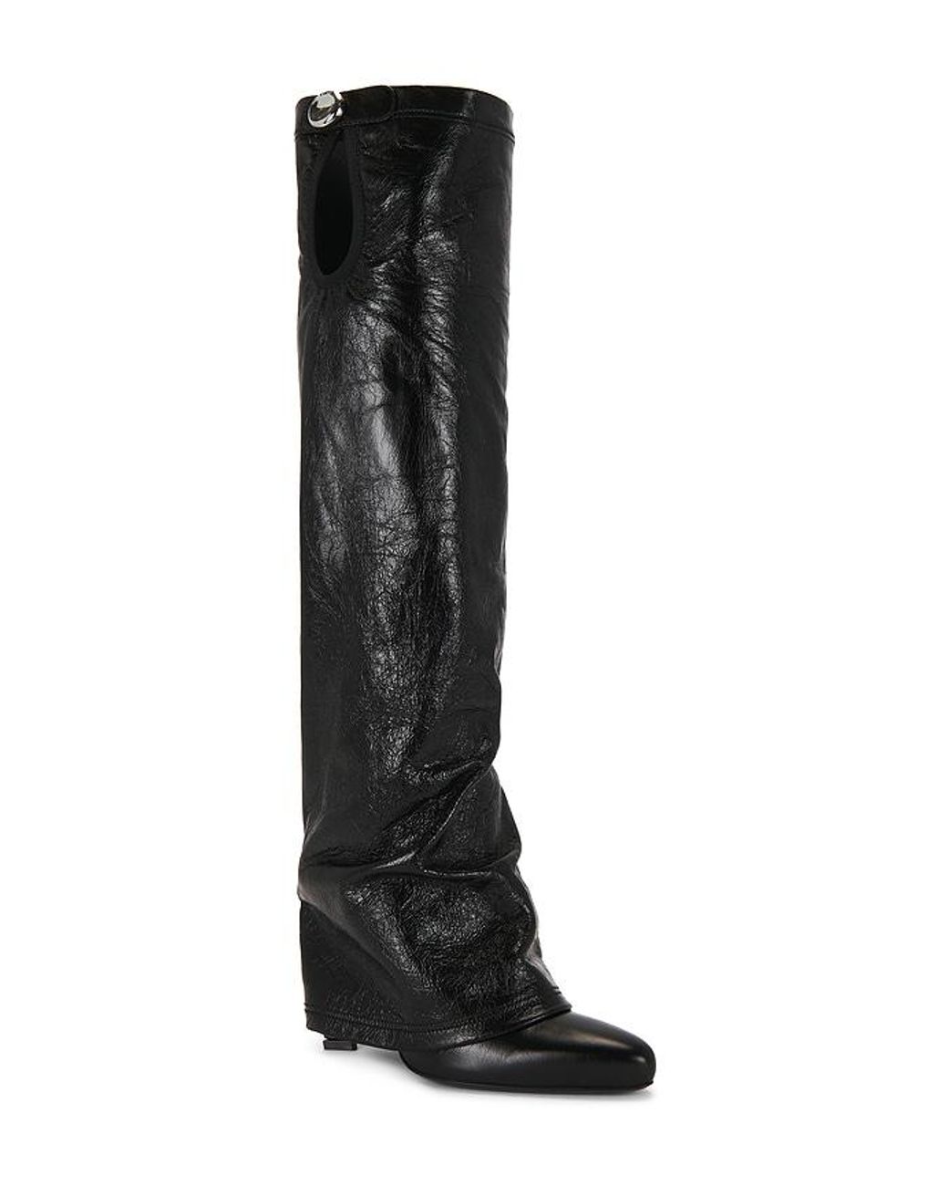 The Attico Black Leon 100Mm Boot