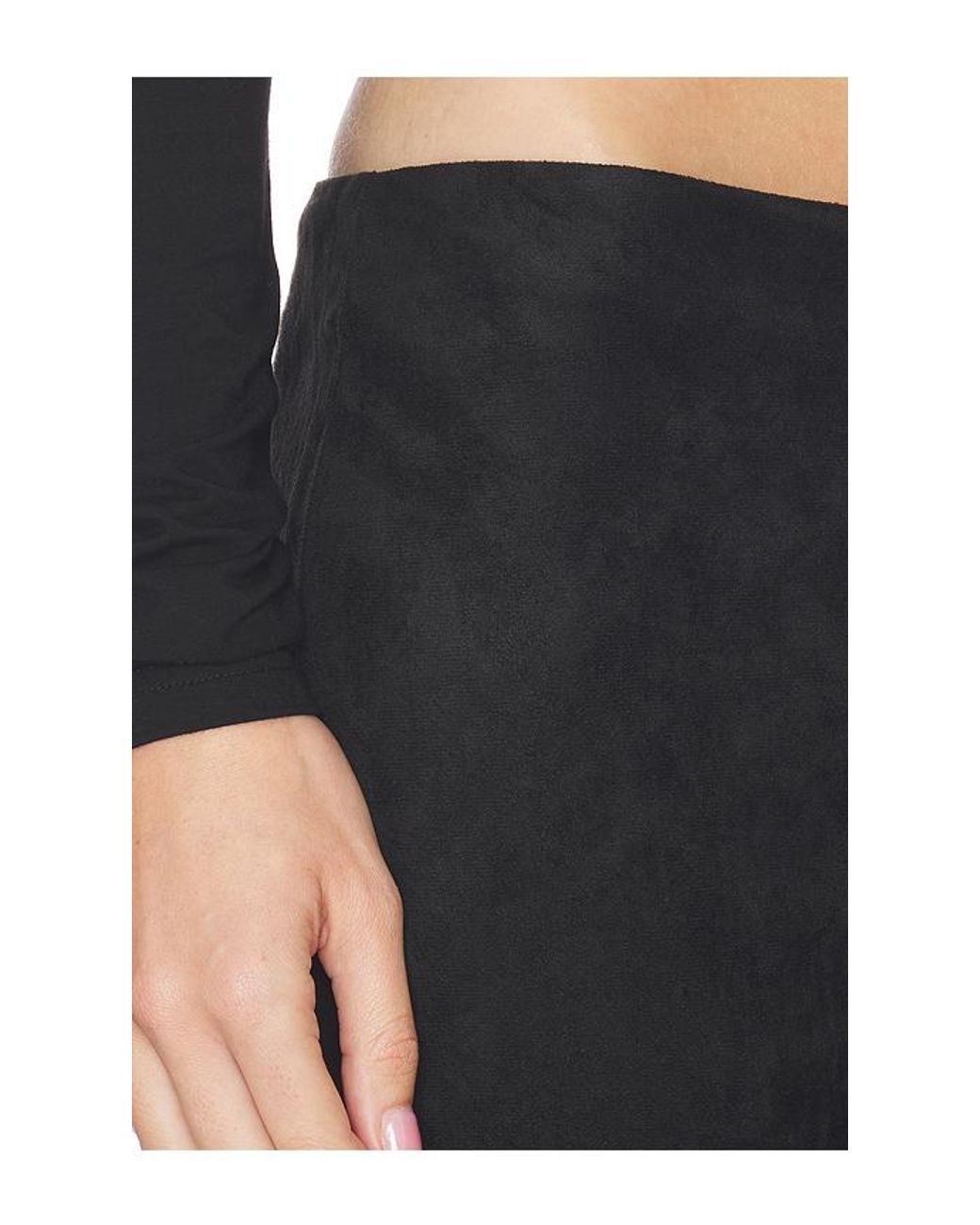 Lioness Black Low Waisted Slim Pant