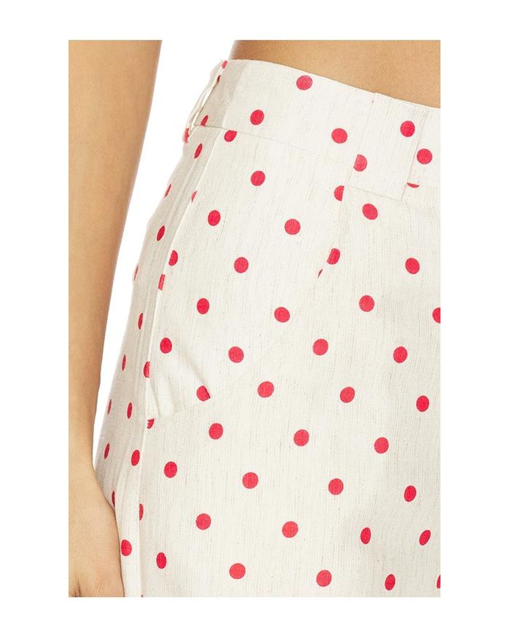 Amanda Uprichard White X Revolve Saddler Pants