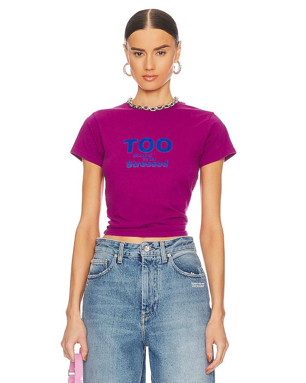 GUIZIO Purple Blessed Tee