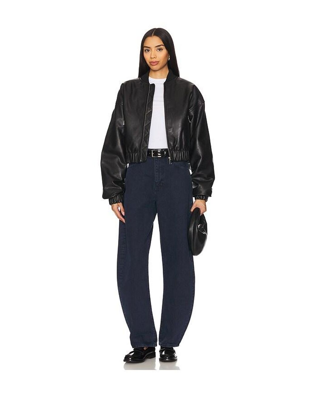 FRAME Blue The Bubble Jeans