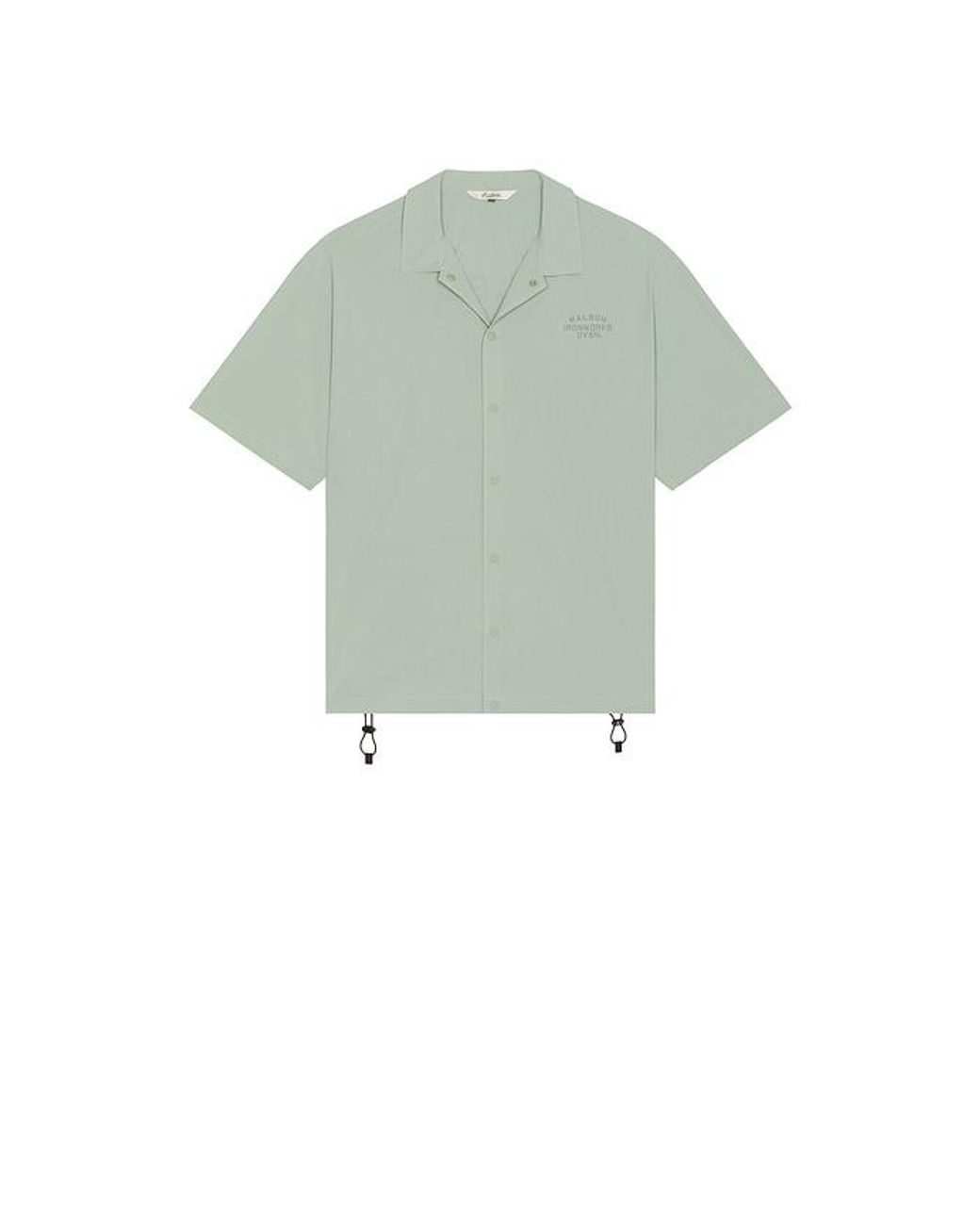 Malbon Green Division Shirt for men