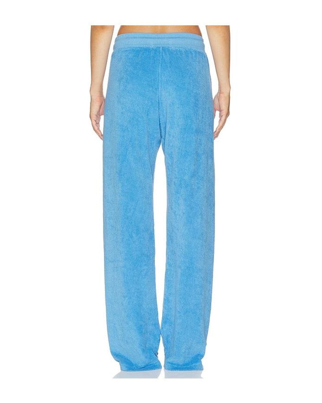 PERFECTWHITETEE Blue Eliana Loop Terry Drawstring Pant
