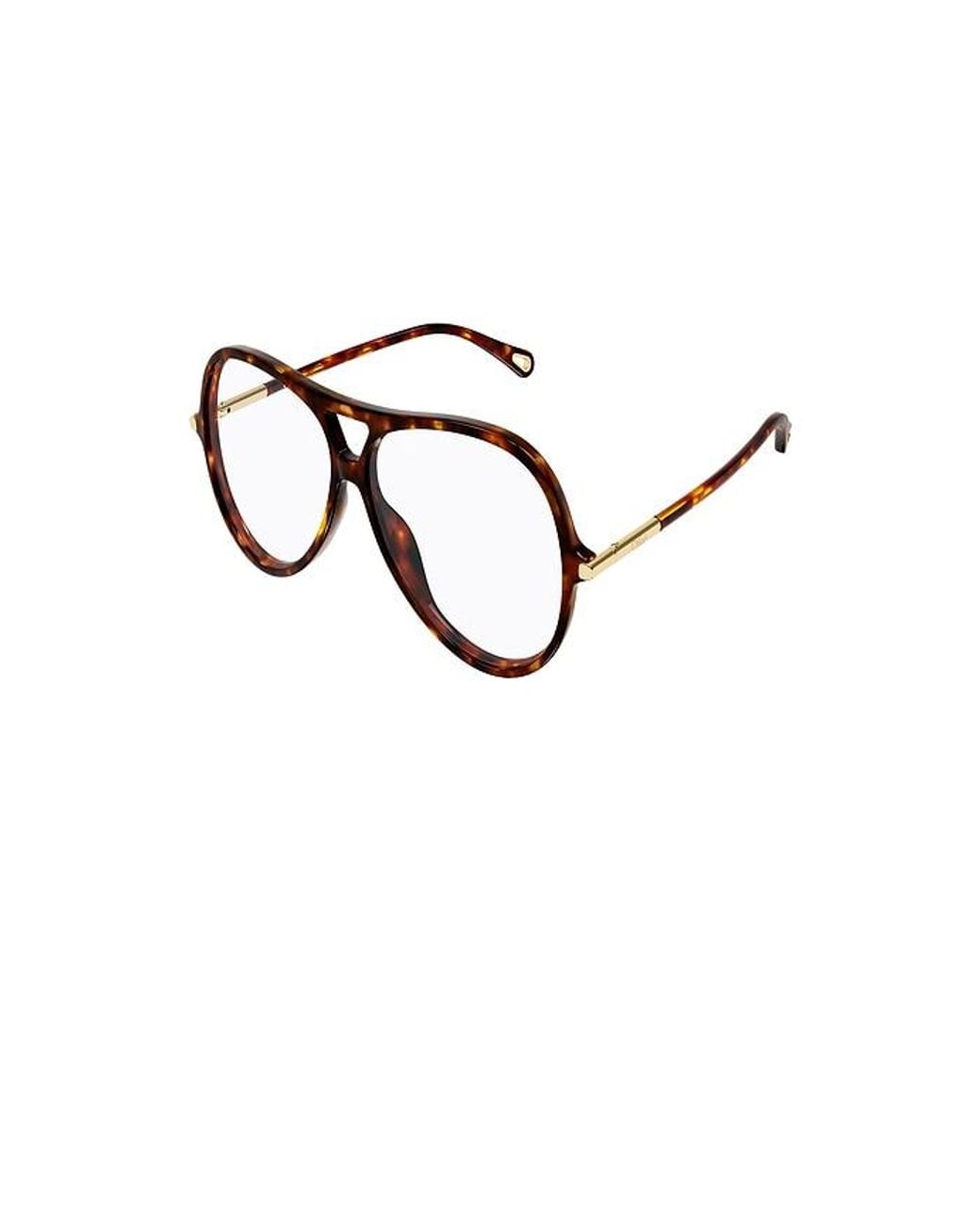 Chloé Blue Round Sunglasses