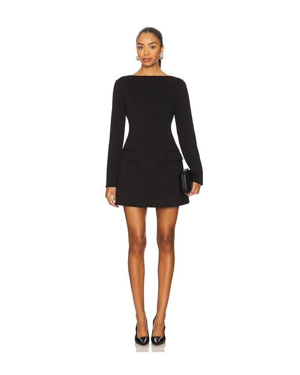 Elodie the Label Black Elodie Dael Mini Dress