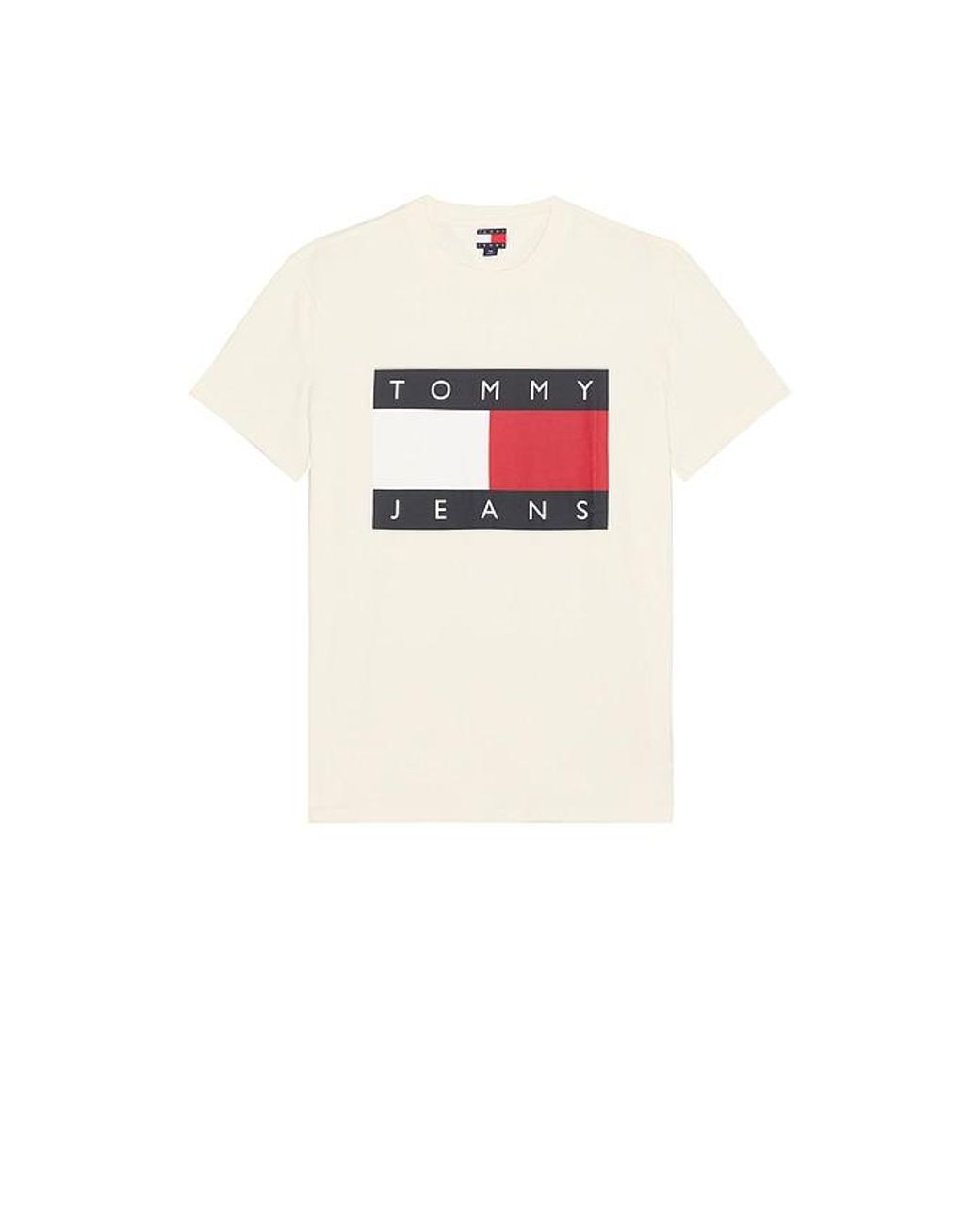 Tommy Hilfiger White Big Flag Tee for men