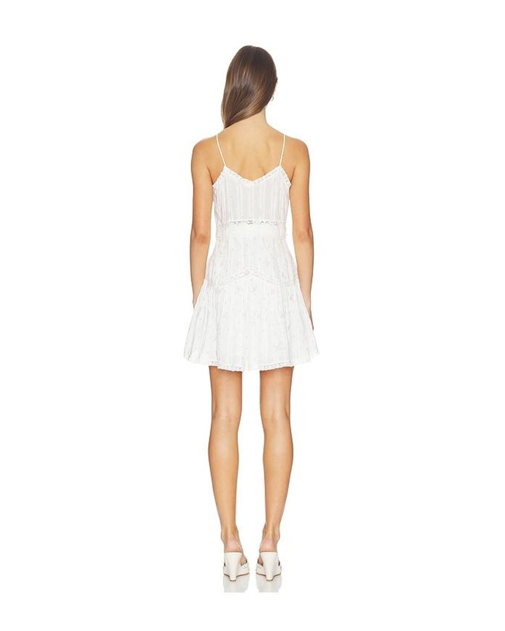 LoveShackFancy White Sibelle Dress