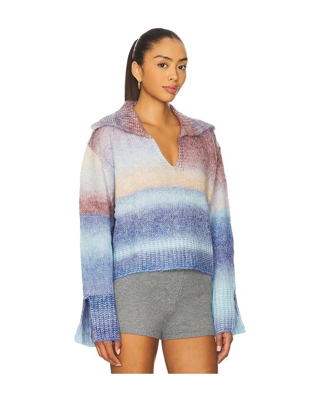 Solid & Striped Blue The Lola Pullover