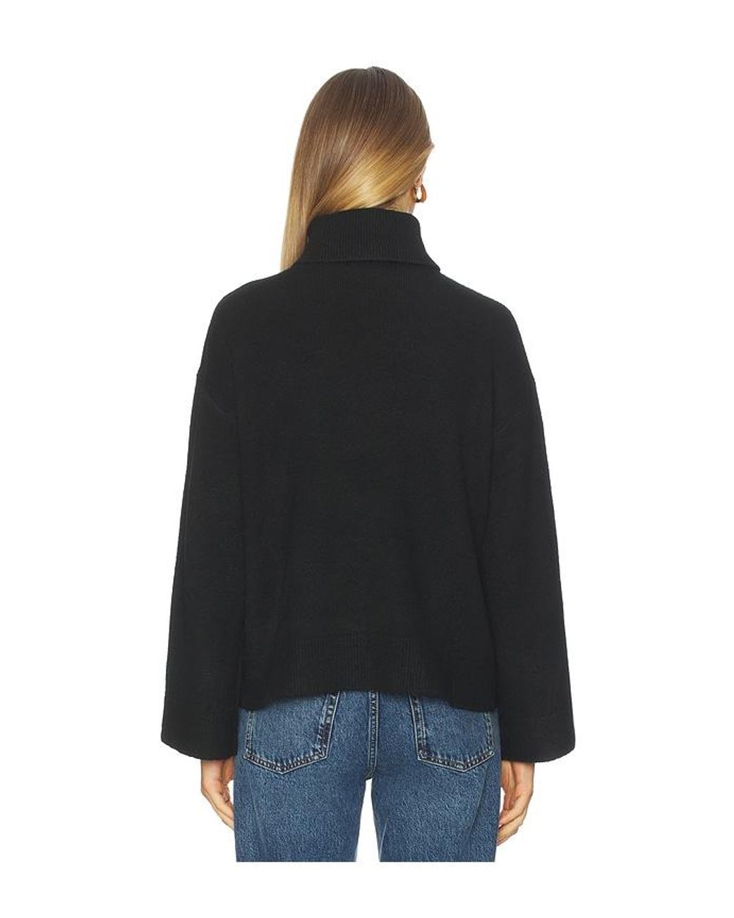 ALL THE WAYS Black Riley Sweater