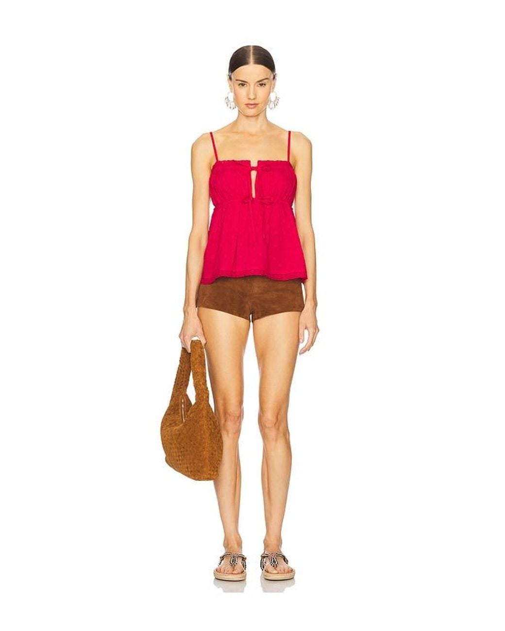 Ulla Johnson Pink Quinn Top