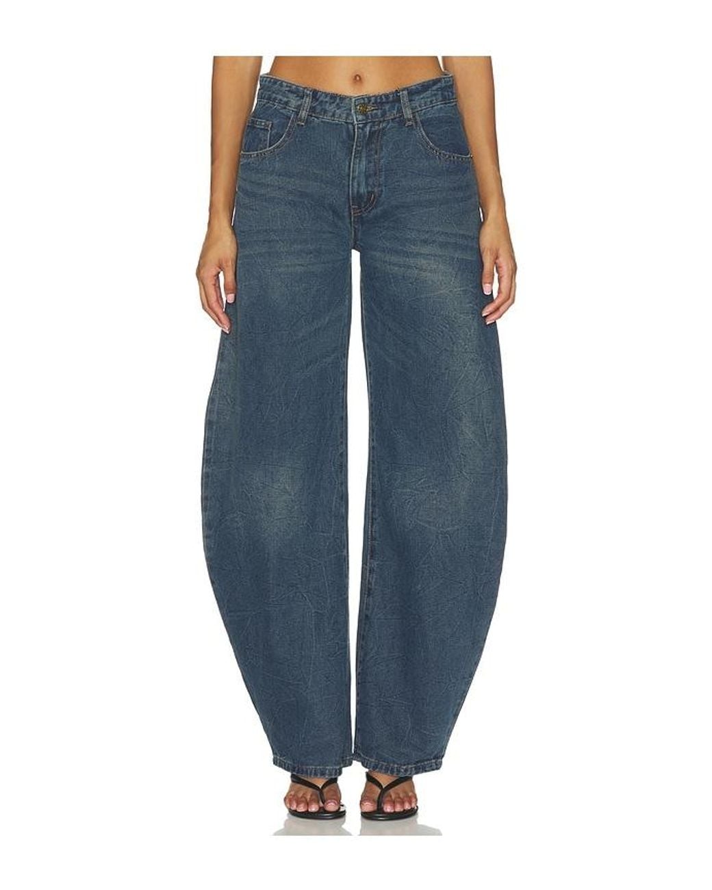 Lioness Blue Horseshoe Jeans