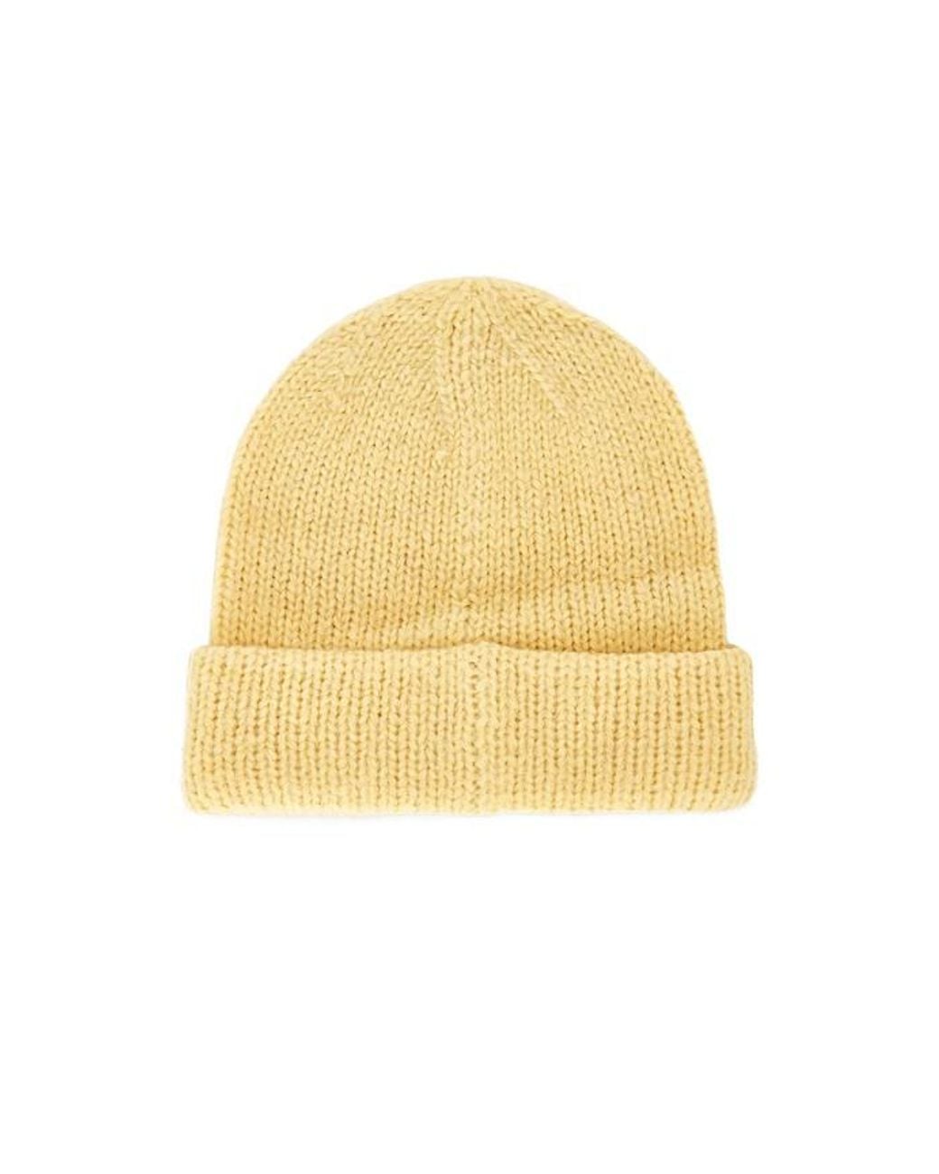 FAVORITE DAUGHTER Yellow The Braided Beanie