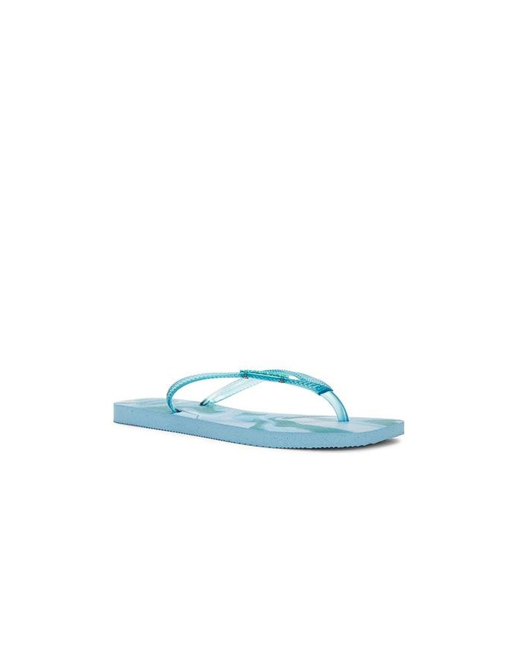 Havaianas Blue Slim Square Jelly Sandal
