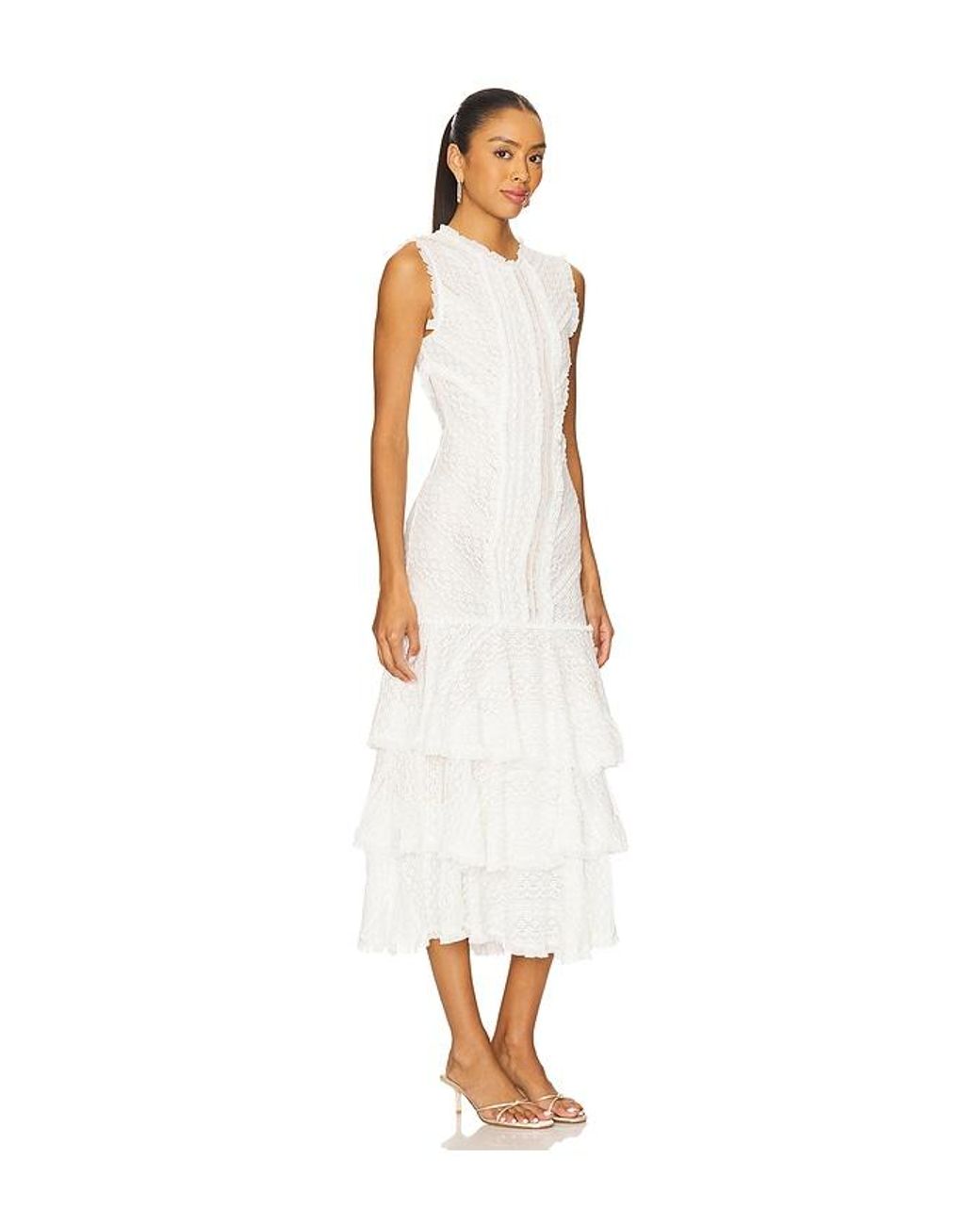 Cinq À Sept White Maceio Dress