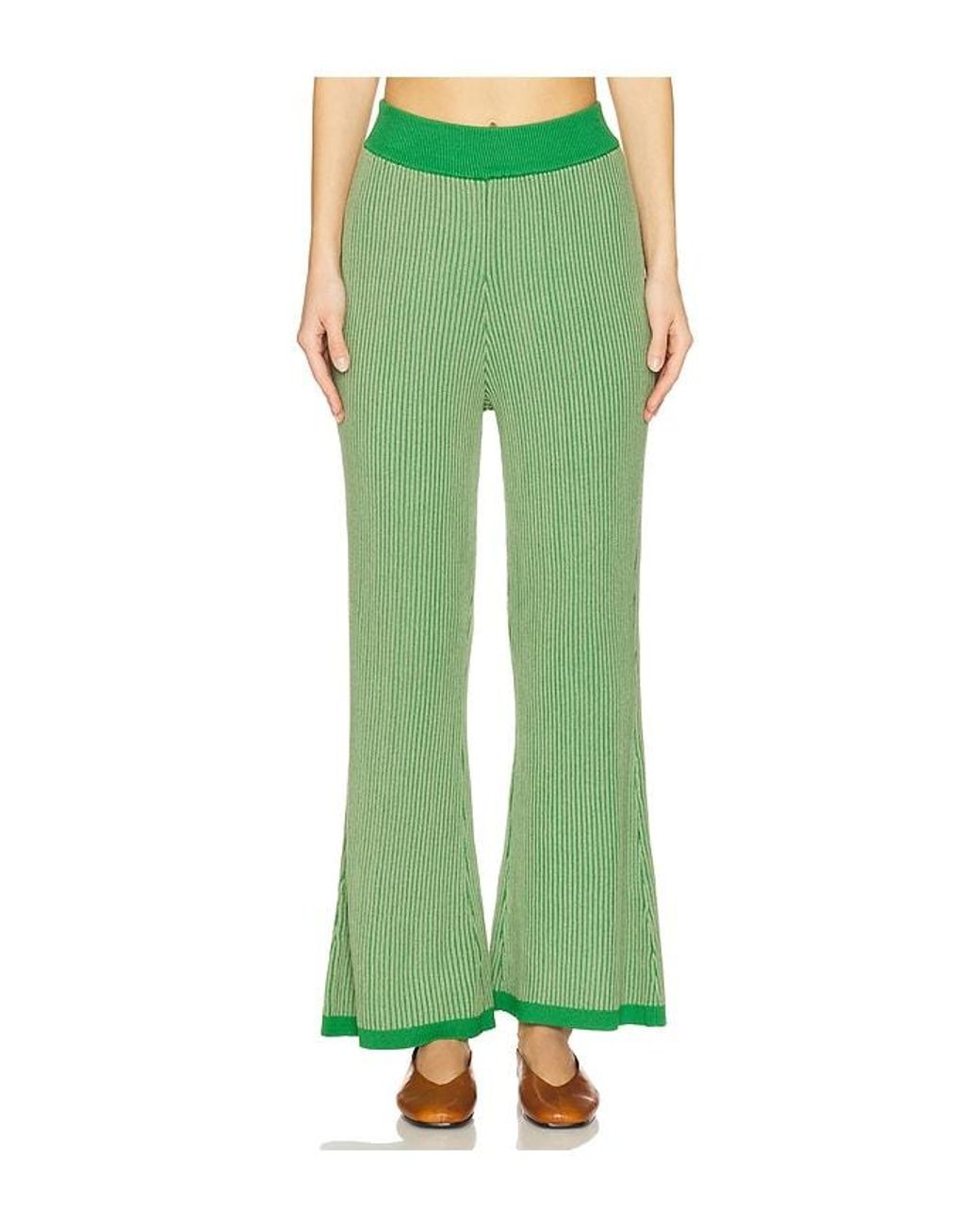 Sancia Green The Ceilia Knit Pant